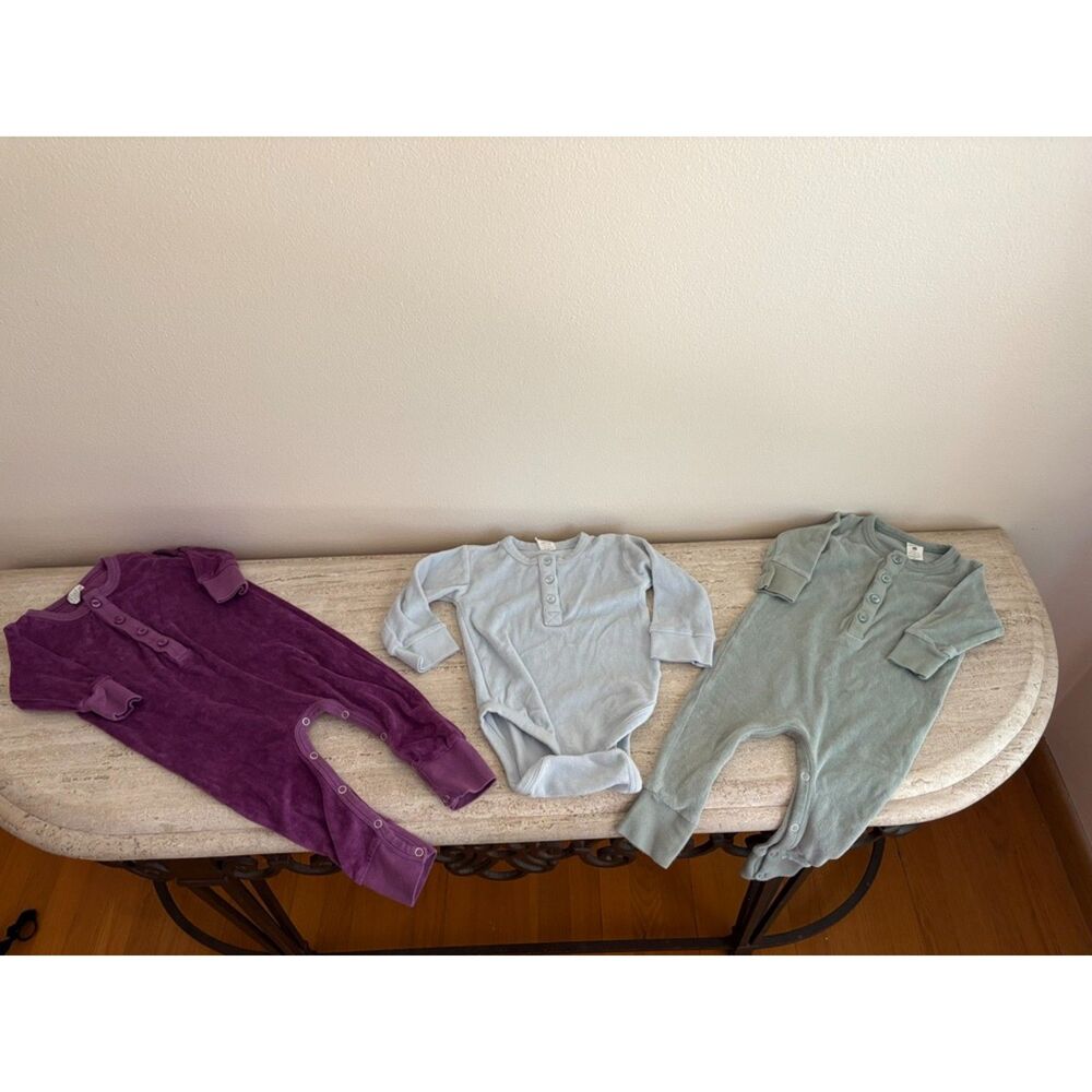 Lot of 3 Kate Quinn 12-18m Terrycloth